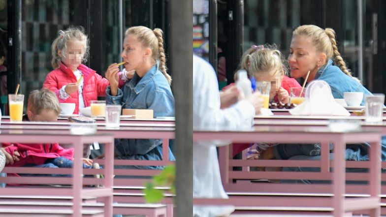 Katarzyna Warnke z córką