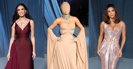 Tłum gwiazd bryluje na Academy Museum Gala: szykowna Demi Moore, Eva Longoria z wycięciami, zamaskowana Kim Kardashian