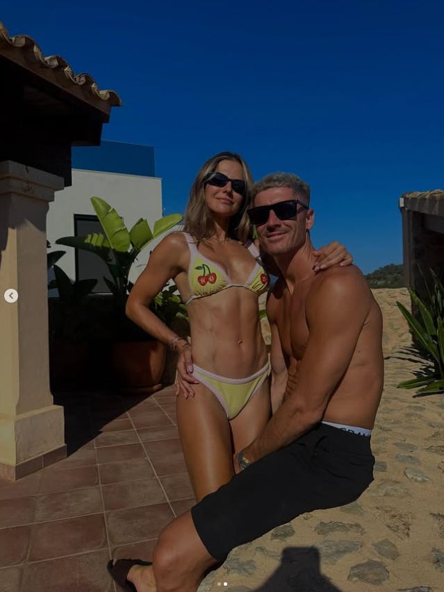 Anna i Robert Lewandowscy