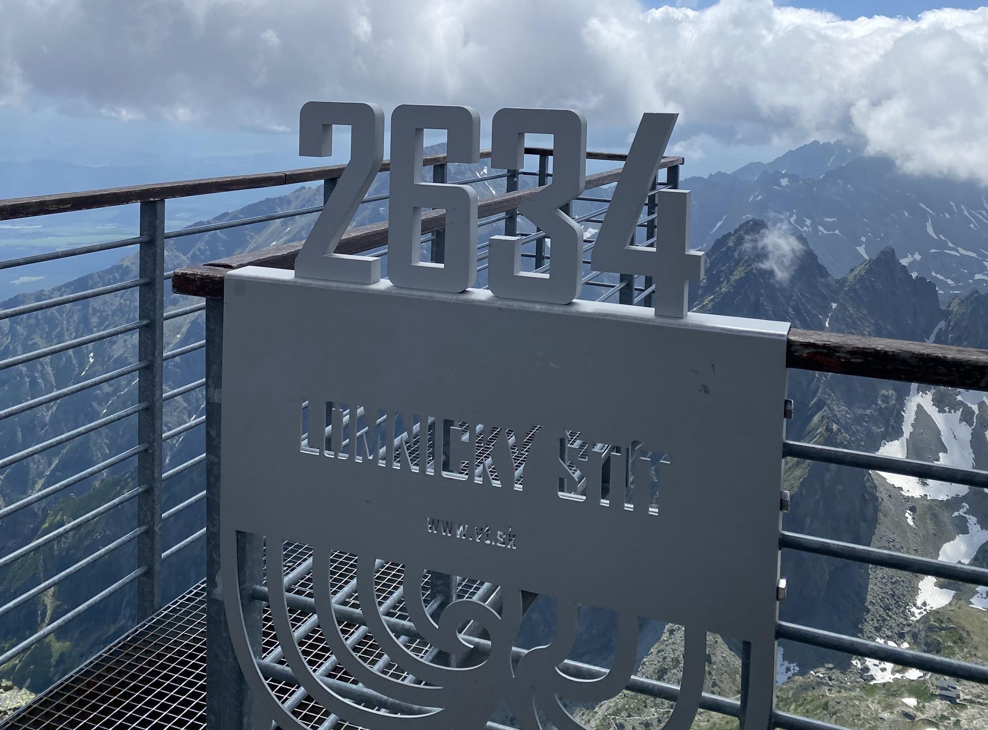 Łomnica 2634 m n.p.m.