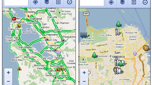 Google aktualizuje Google Maps dla mobilnych przeglądarek 1