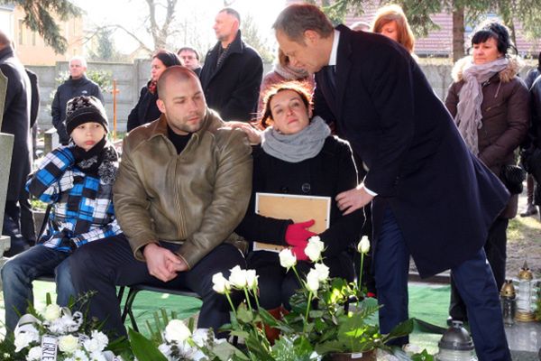 Pogrzeb Julii Bonk, córki brązowego medalisty Bartłomieja Bonka