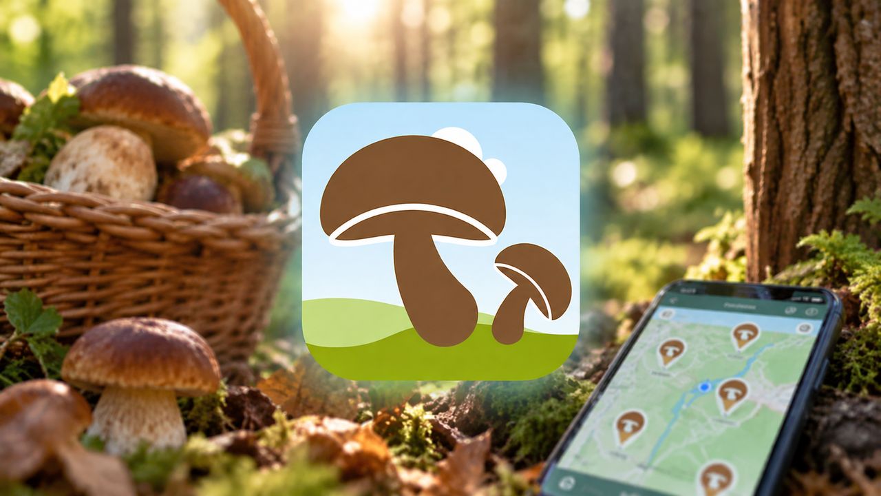 Grzybownik - aplikacja dla grzybiarzy z mapą i GPS-em