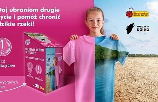 Biedronka stawia kontenery na niepotrzebne ubrania