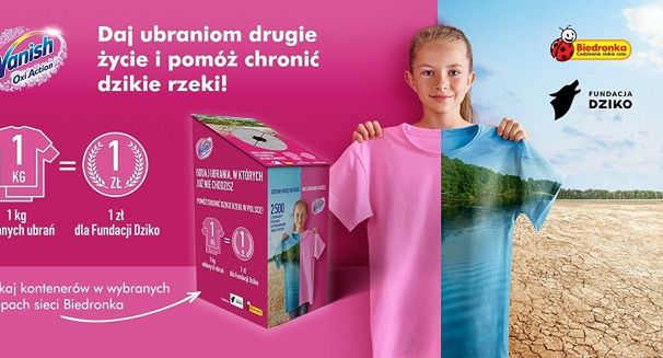 Biedronka stawia kontenery na niepotrzebne ubrania