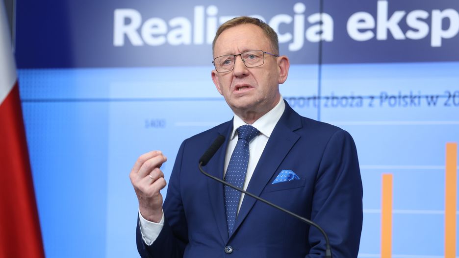 Minister rolnictwa Robert Telus