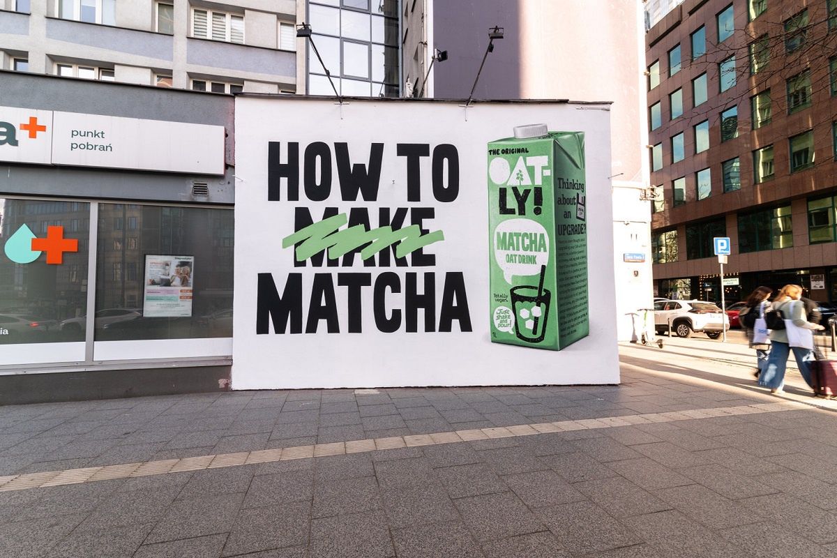 Oatly z kampanią w centrum stolicy