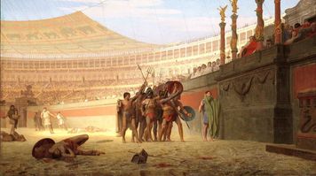 Pluskwy, pijackie wrzaski i ryk lwów. Tak spali gladiatorzy