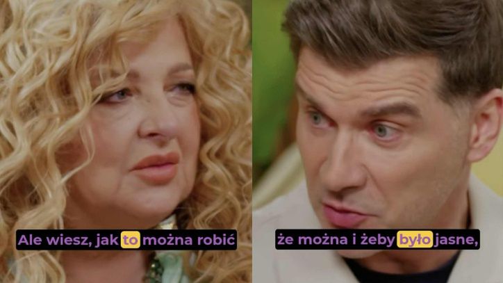 Magda Gessler dopytuje Tomasza Kammela o jego orientację