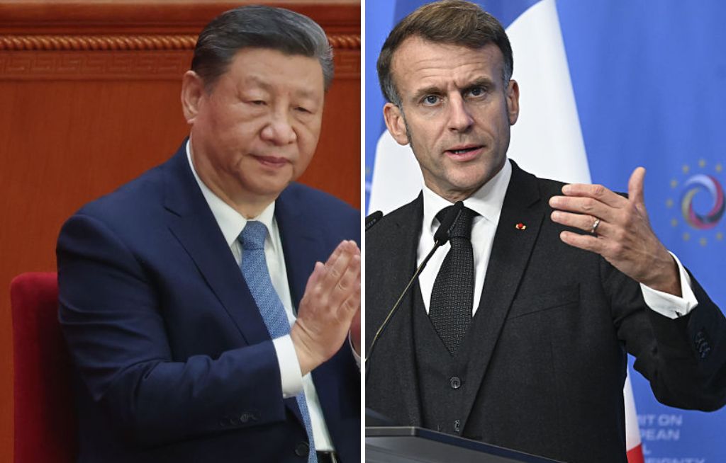 "Chiński eksport zalewa Europę". Macron bije na alarm