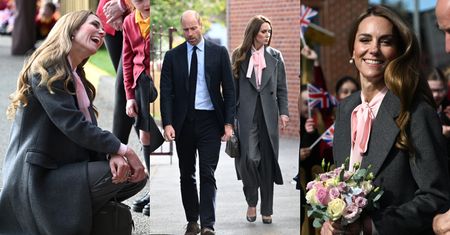 Księżna Kate i książę William odwiedzili szkołę w Southport, do której chodziła 7-letnia ofiara nożownika