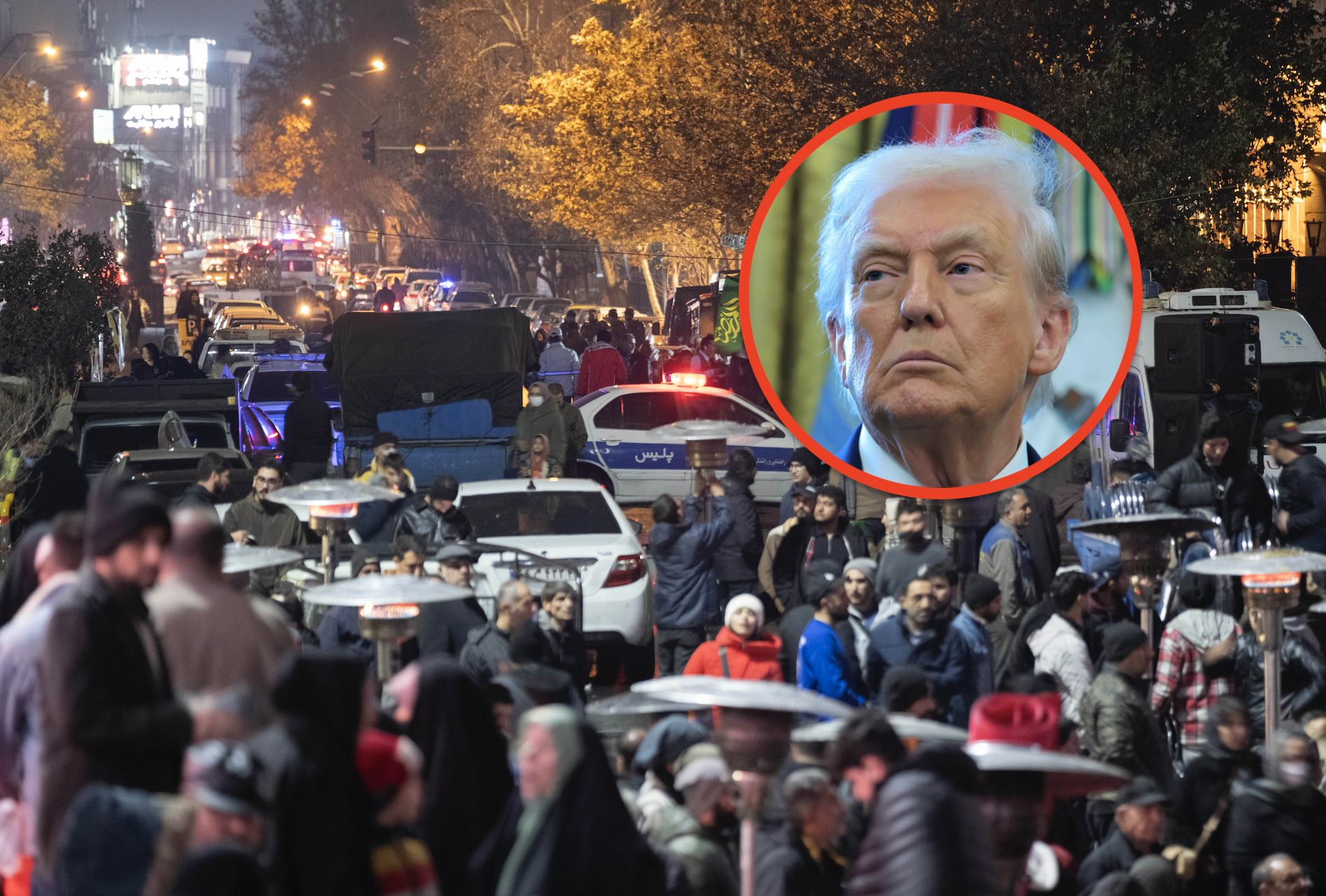 wiadomości,aktualności,WP Wiadomości Niespokojnie w Iranie. Trump zapowiada 