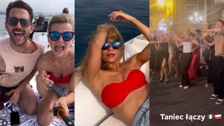Komarnicka bawi się na Sycylii z przystojnym tancerzem