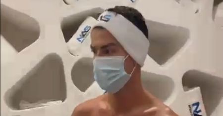 Trening nawet na urlopie. Ronaldo jest maszyną