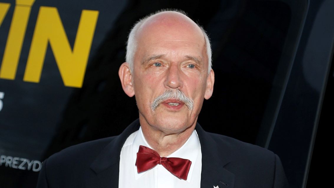 Internauci skrytykowali Korwina-Mikke za jego słowa o rosyjsko-ukraińskim konflikcie 