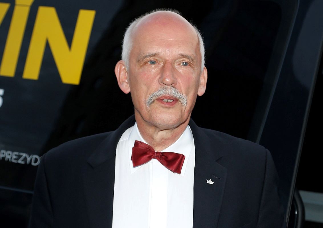 Internauci skrytykowali Korwina-Mikke za jego słowa o rosyjsko-ukraińskim konflikcie 