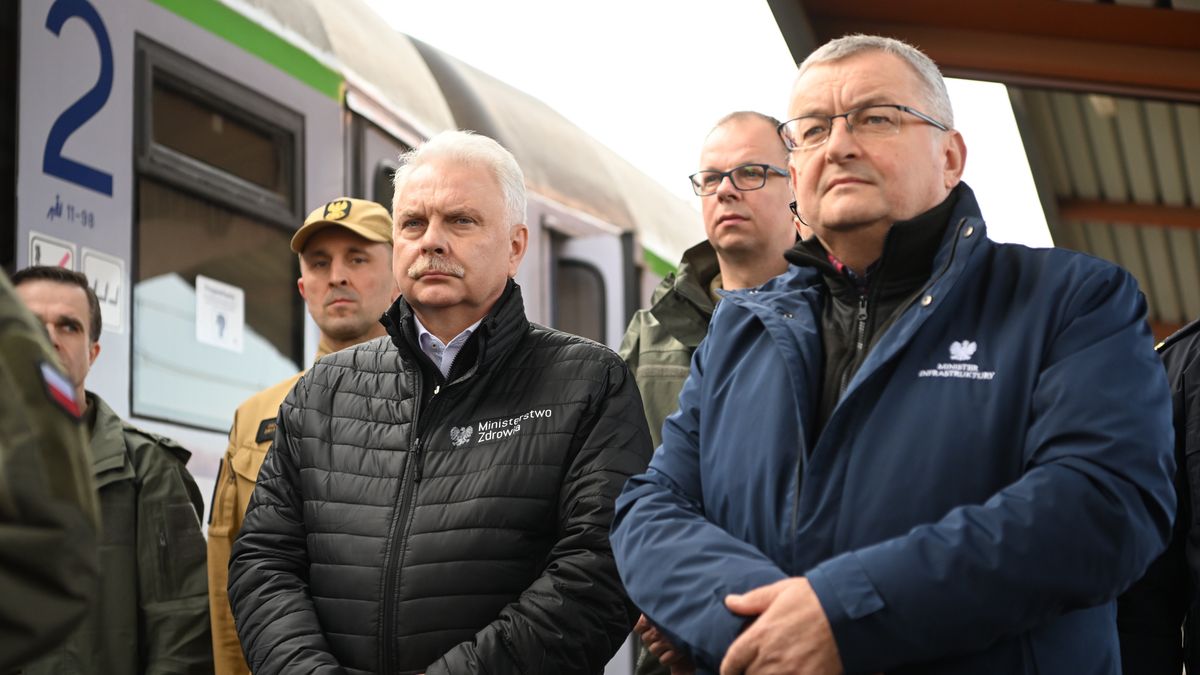 Waldemar Kraska informuje o szpitalnych łóżkach dla rannych Ukraińców 