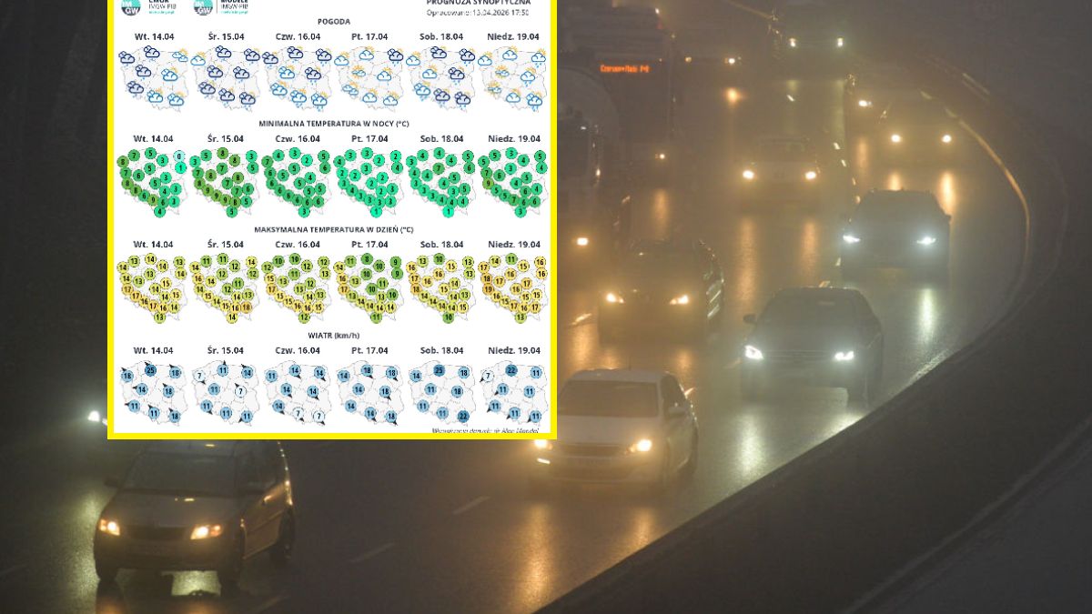 W nocy może być mglisto