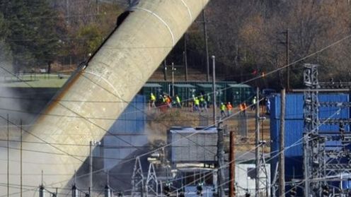 Ten komin miał się przewrócić w inną stronę... [wideo] 1