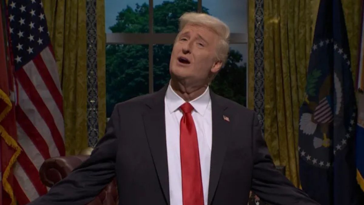 Sparodiowali Donalda Trumpa i scenę z Gabinetu Owalnego.