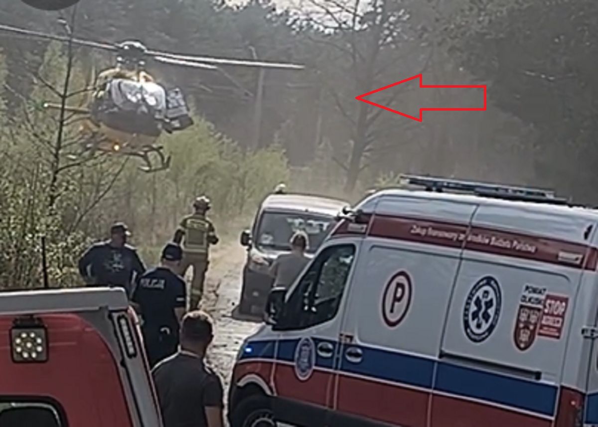Ale go "posadził". Ludzie pod wrażeniem lądowania LPR. Oto filmik