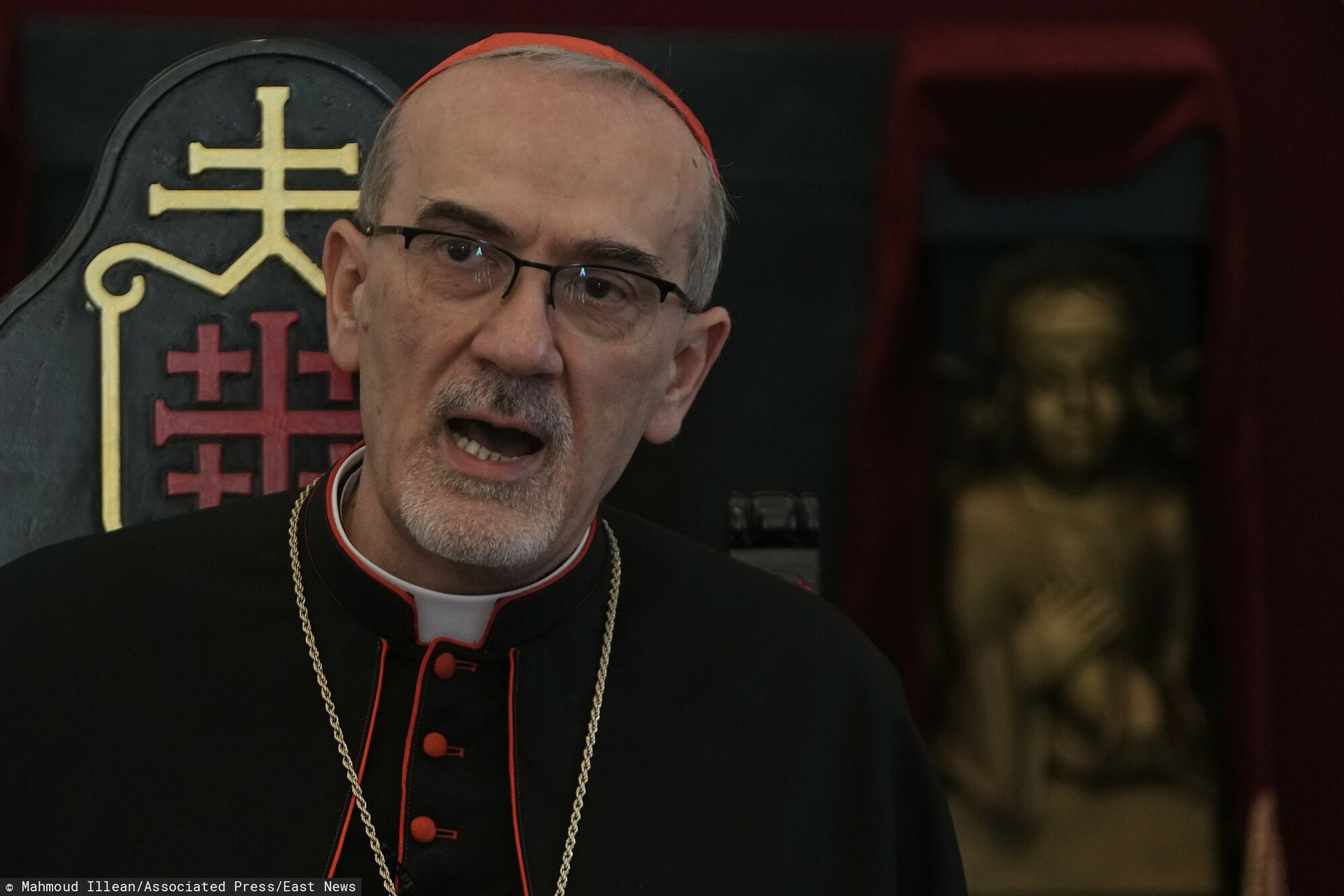 "Wstyd". Pizzaballa zabrał głos po incydencie