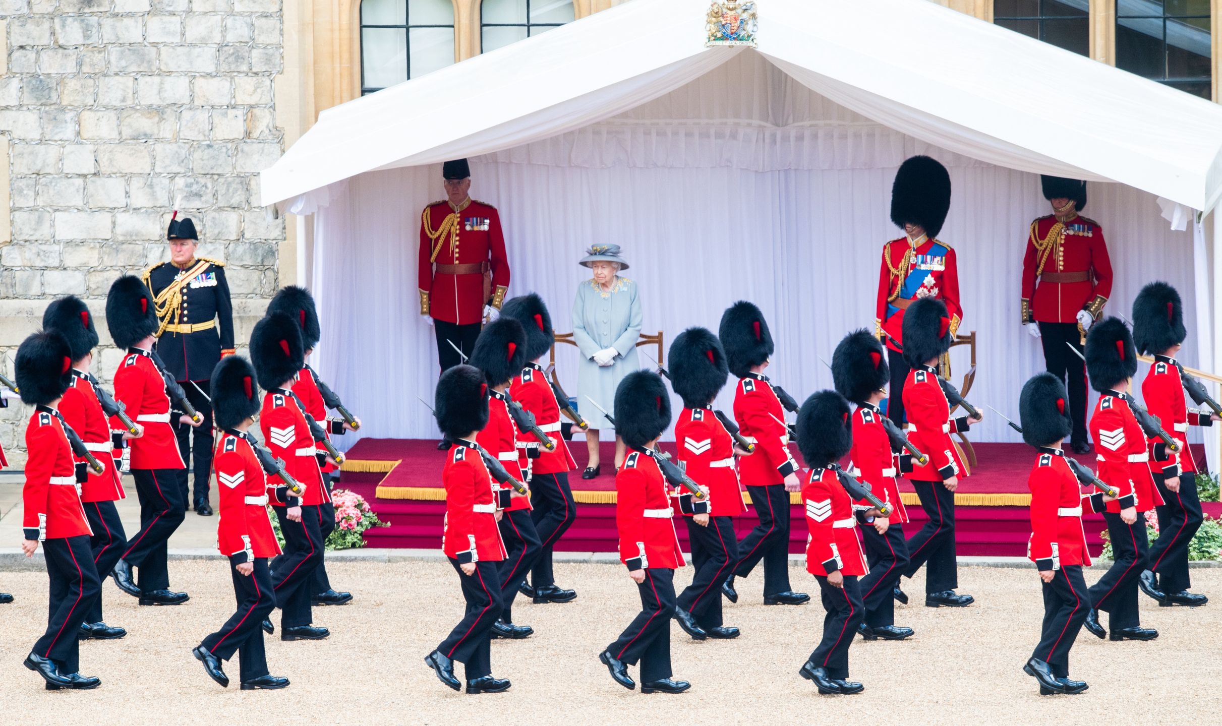 trooping the colour