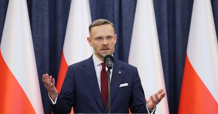 Krzyki na konferencji Boguckiego. Dziennikarka TVN24 nie odpuszczała