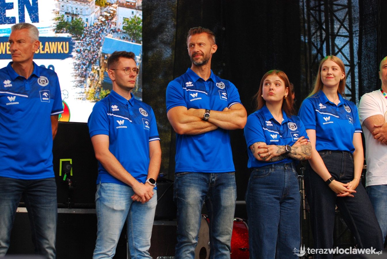 Finał Letnich Brzmień - prezentacja Anwilu Włocławek