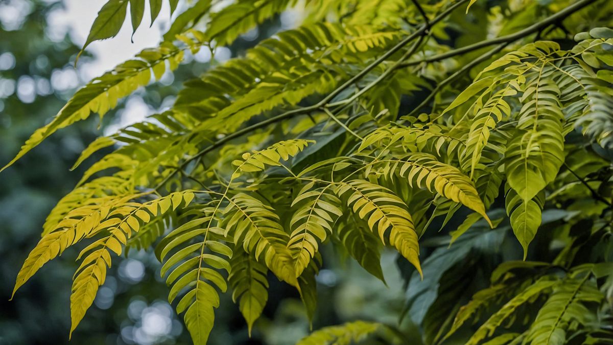 Bożodrzew to jednak z lubianych roślin ozdobnych, która jest jed