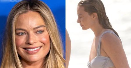 Margot Robbie hasa po plaży w stroju kąpielowym 6 MIESIĘCY PO PORODZIE. Forma godna pozazdroszczenia?