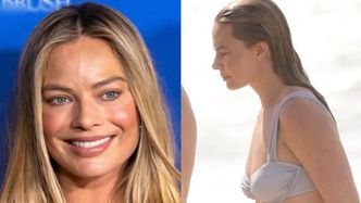 Margot Robbie hasa po plaży w stroju kąpielowym 6 MIESIĘCY PO PORODZIE. Forma godna pozazdroszczenia?