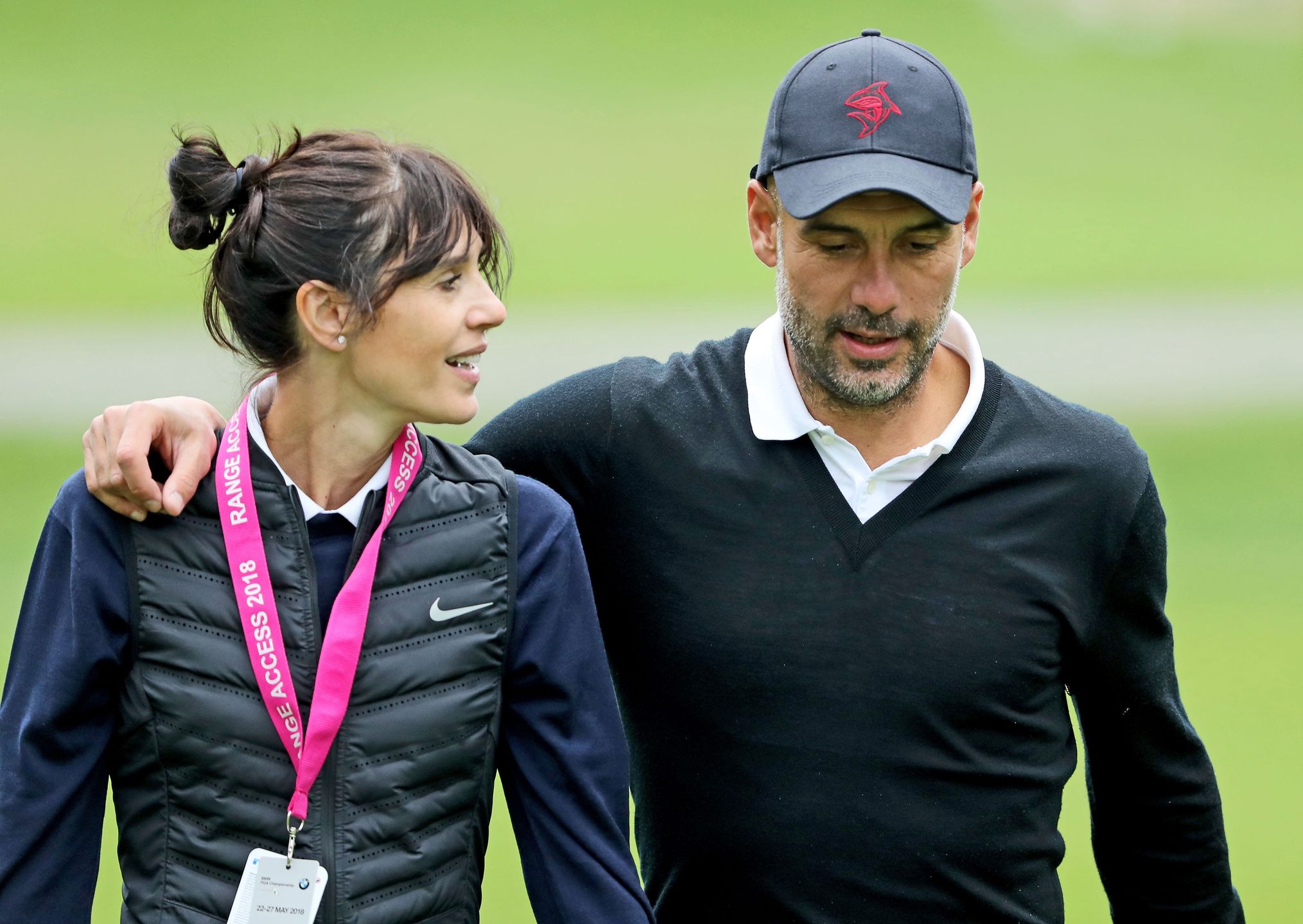 Pep Guardiola i Cristina Serra