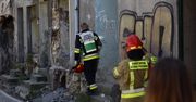 Katastrofa budowlana w Częstochowie. Zawalił się budynek przy ul. Targowej. Trwa akcja służb, na miejscu psy ratownicze