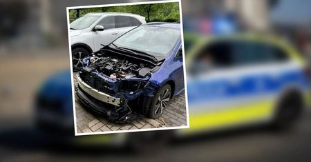 "Ogołocili" auto. Zdjęcie z Warszawy. Policja potwierdza
