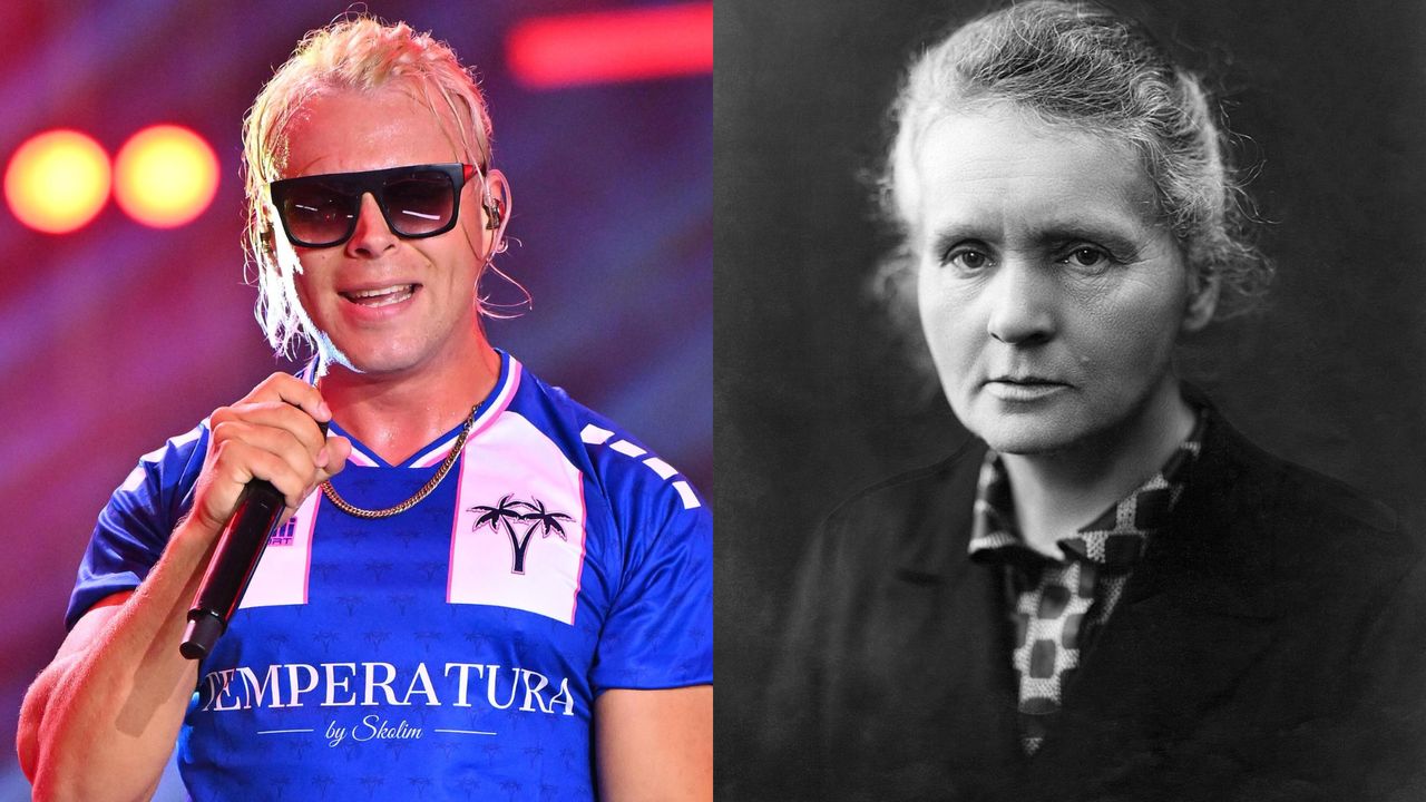 Skolim porównał się do Marii Skłodowskiej-Curie. Internet nie wytrzymał: "Za wysoko odleciał"