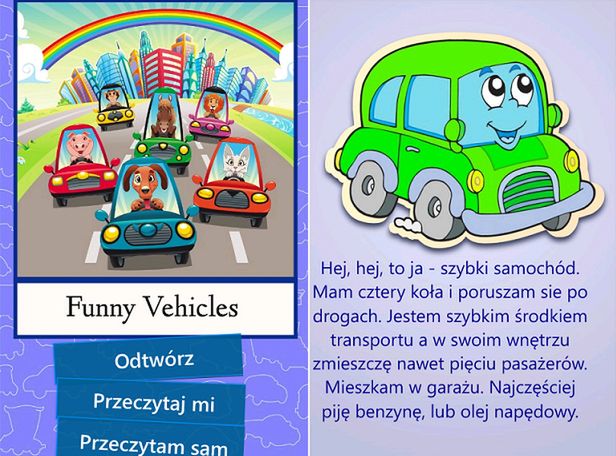 Interaktywna książeczka do nauki czytania 2