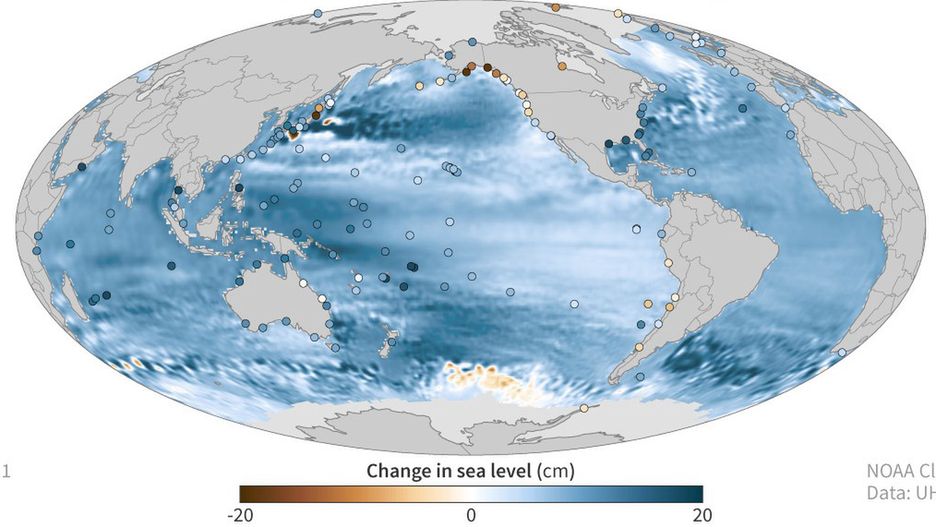 NOAA: stężenie gazów cieplarnianych i poziom morza osiągnęły kolejne rekordy w 2021 r.