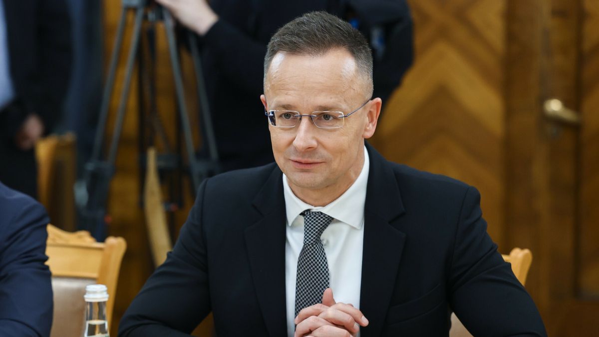 Szef MSZ Węgier Peter Szijjarto 