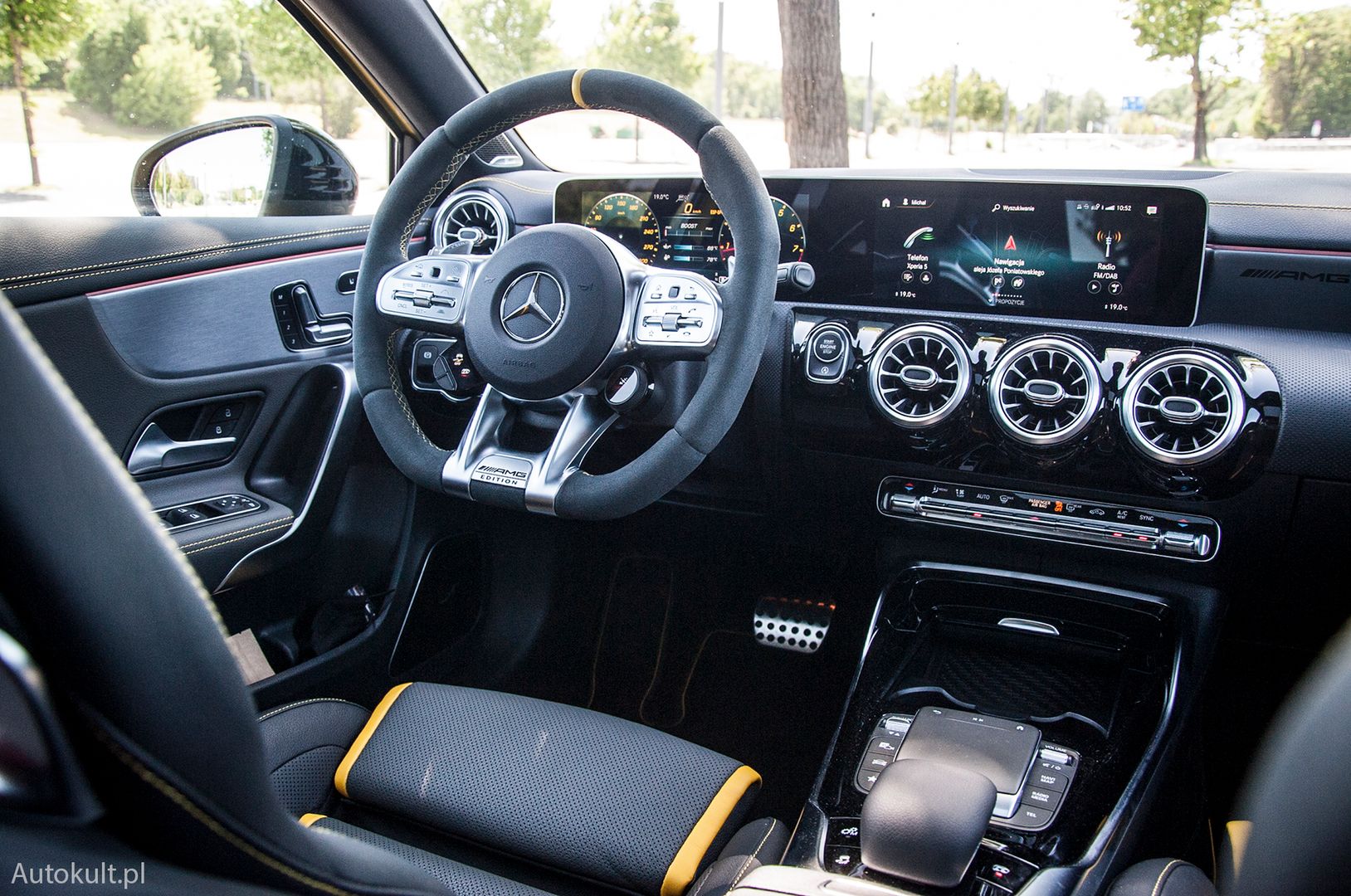 Mercedes-AMG A45 (2020) (fot. Mateusz Żuchowski)