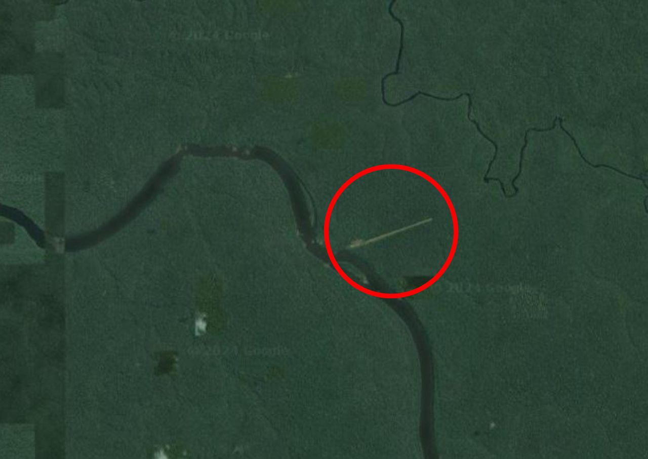 Mysterious runway in Brazilian jungle sparks online theories