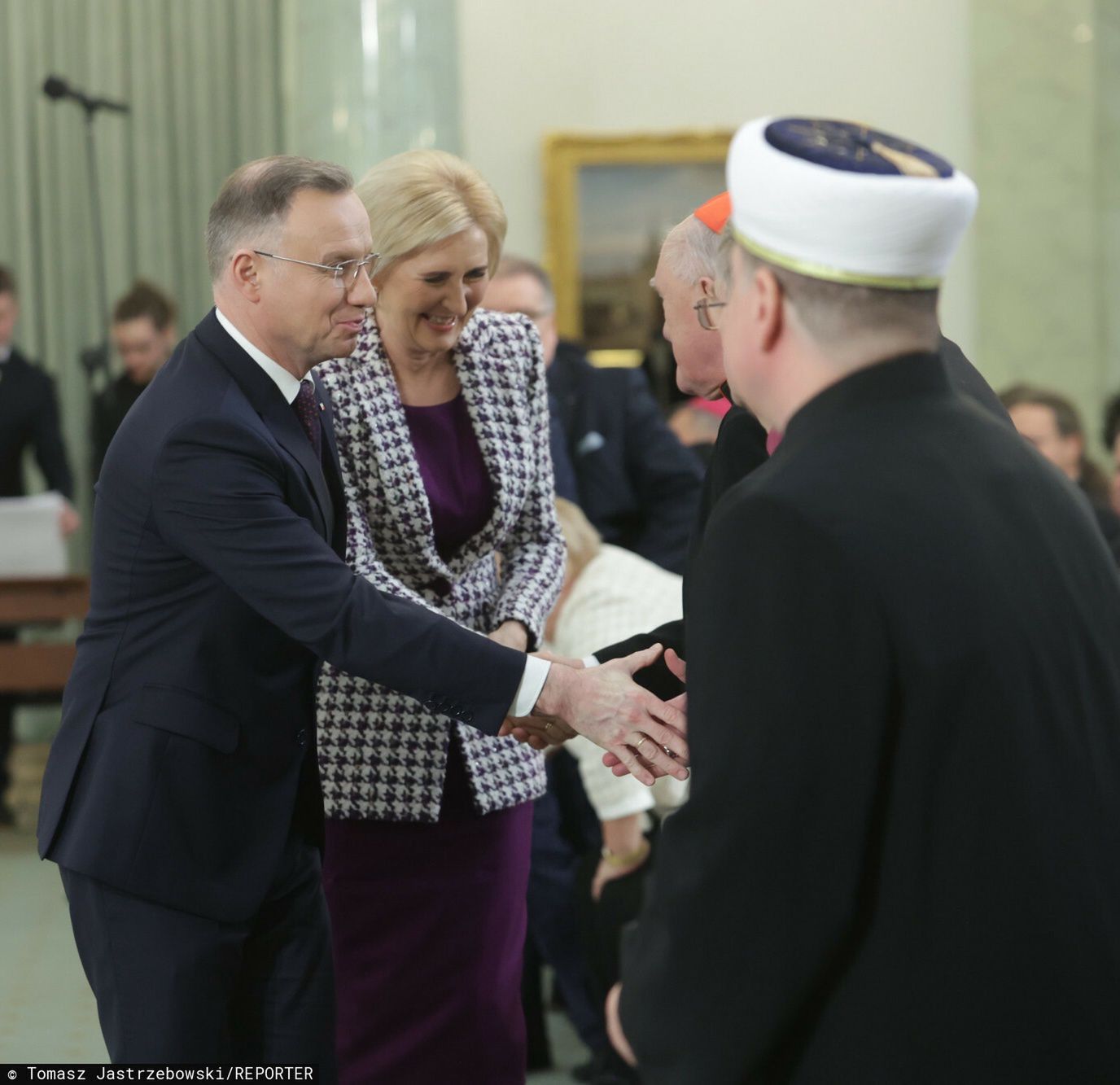 Spotkanie pary prezydenckiej z przedstawicielami Kościołów i związków wyznaniowych
