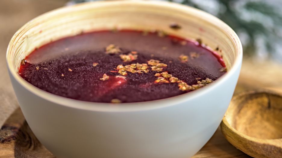 Traditional Polish soup made of red beetroot - red borsch - christmas or easter decorationsMarcin Wojciechowskisoup, meal, dish, borsch, borscht, red, beetroot, beet, dinner,