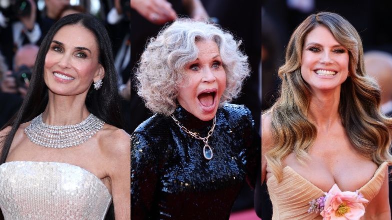 Demi Moore, Jane Fonda, Heidi Klum