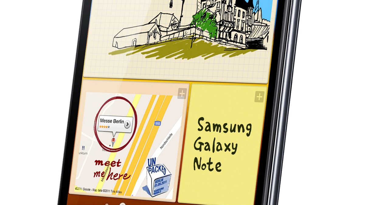 Samsung Galaxy Note - dane techniczne 1
