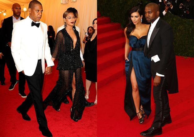 Kardashian i West VS. Beyonce i Jay-Z (DUŻO ZDJĘĆ)
