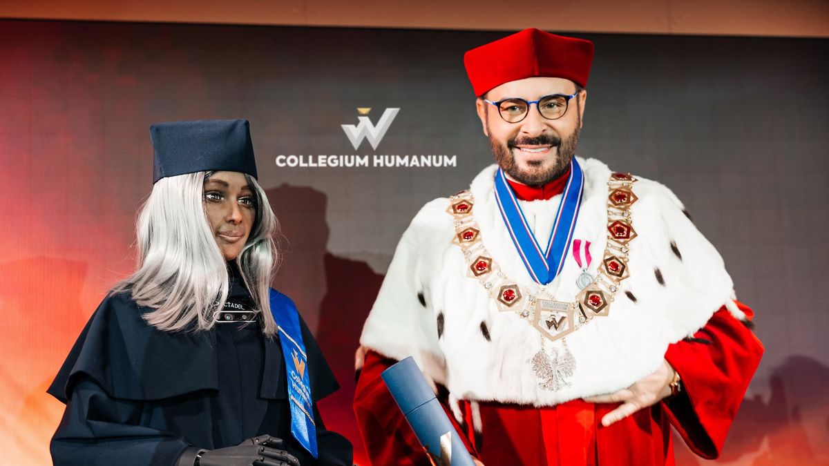 Mika jest pierwszym robotem na świecie z takim wyróżnieniem