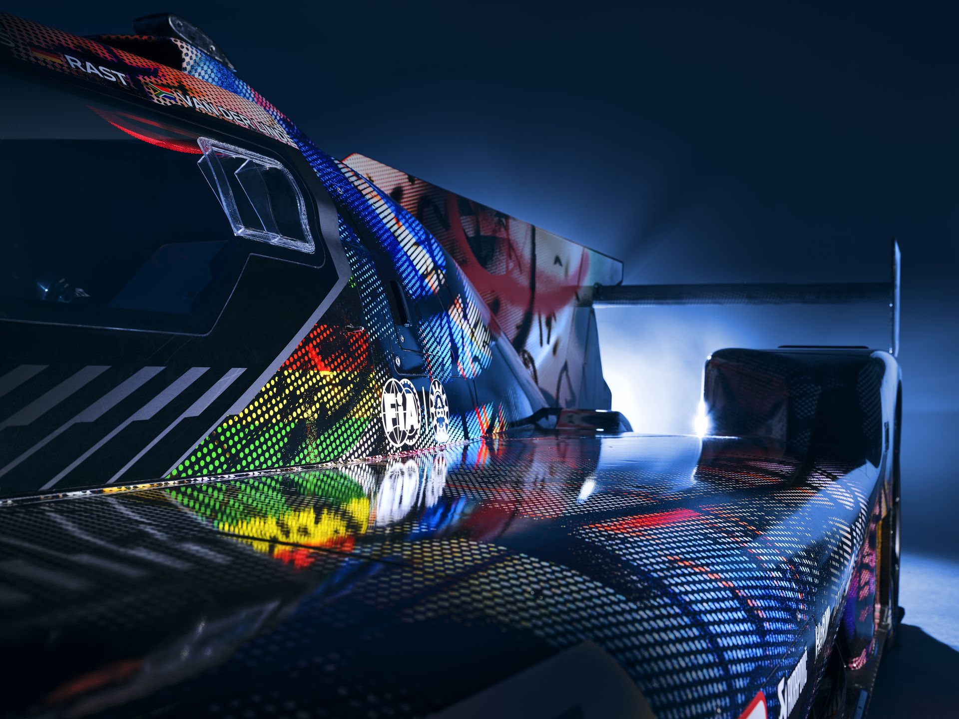 BMW M Hybrid V8 art car - proces powstawania