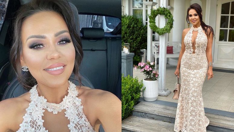 Sylwia Bomba pokazała kreację na wesele