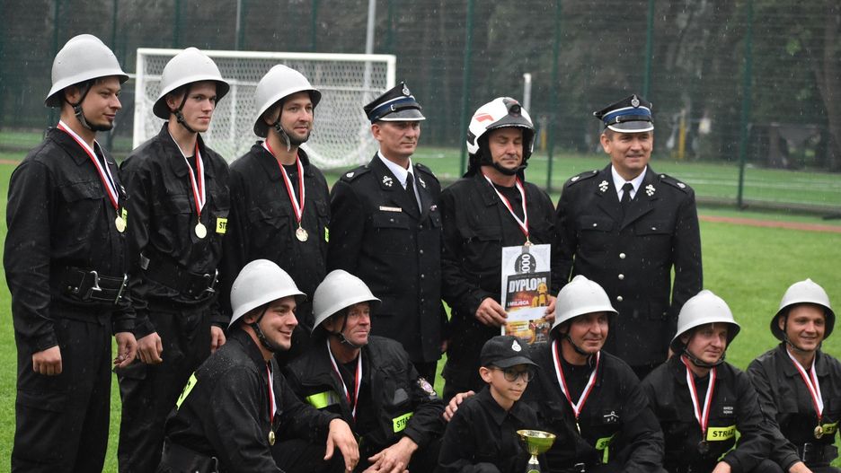 Zwycięska drużyna OPSP Kowary